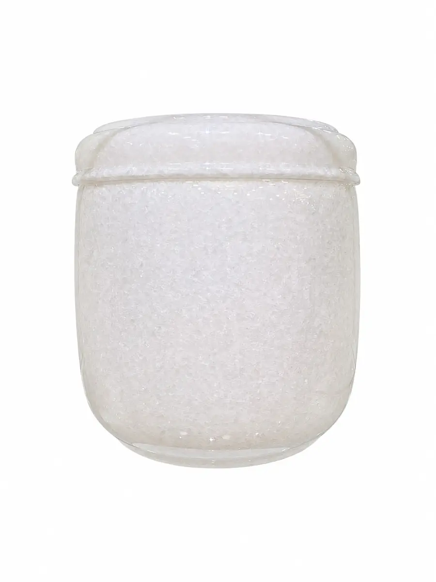 越南白玉 典藏款 骨灰罐實品照片，商品編號 URN-0022