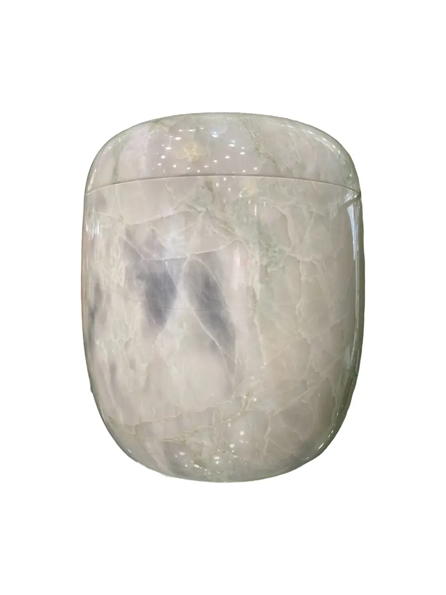芙蓉玉 典藏款 骨灰罐實品照片,商品編號 URN-0028