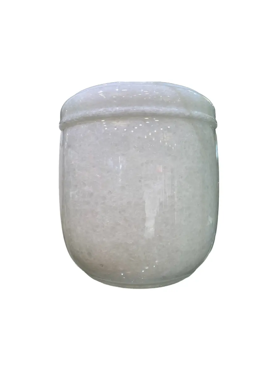 白水晶 典藏款 骨灰罐實品照片,商品編號 URN-0097