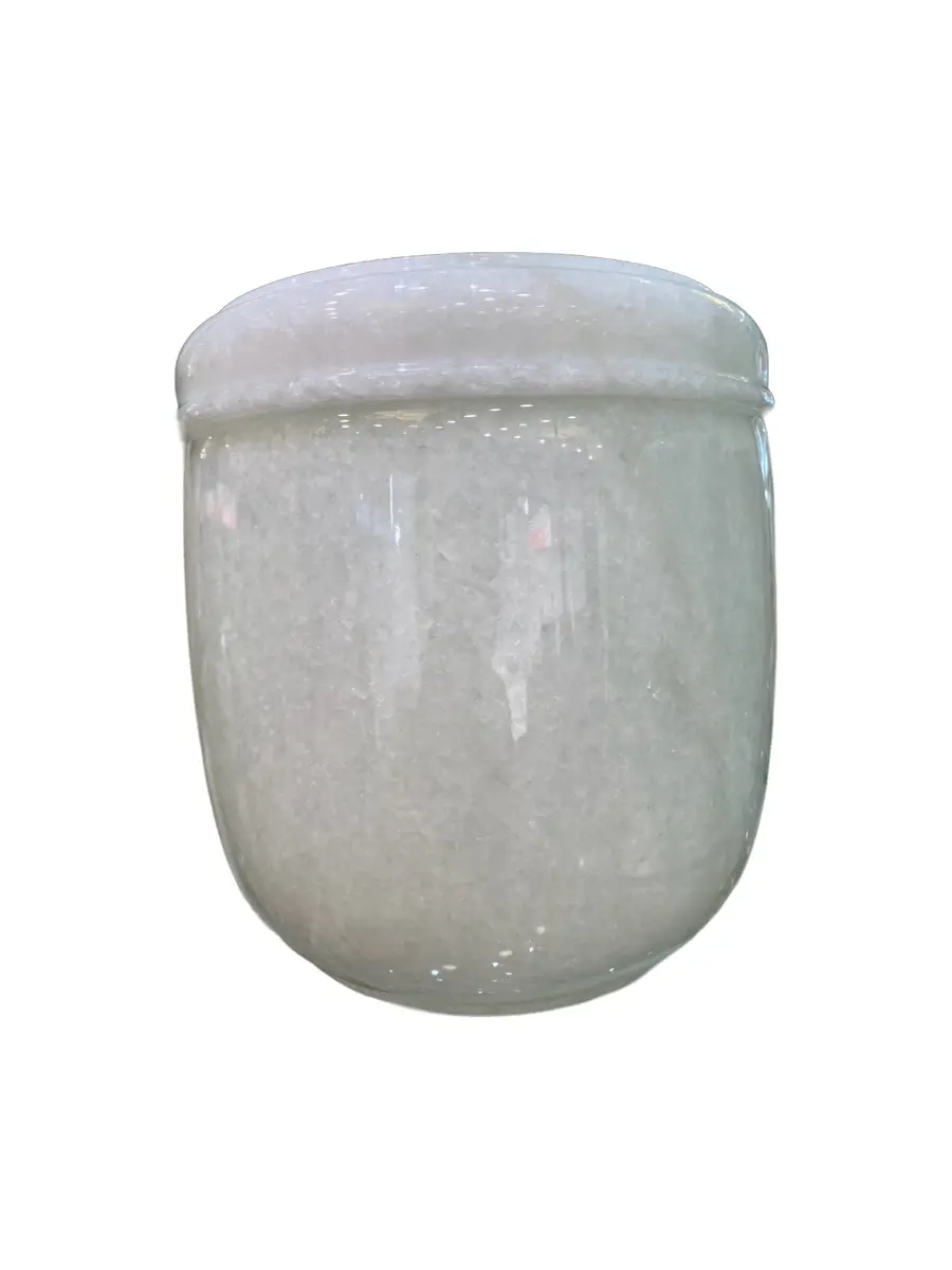 白水晶 典藏款 骨灰罐實品照片,商品編號 URN-0098