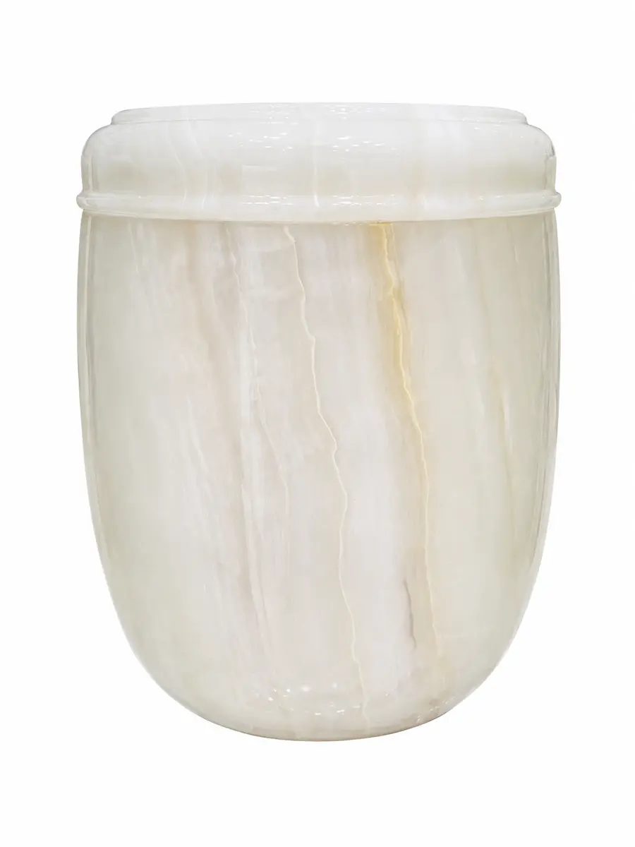 青玉 標準 骨灰罐實品照片,商品編號 URN-0129
