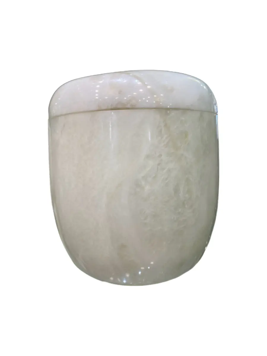 芙蓉玉 典藏款 骨灰罐實品照片,商品編號 URN-0133