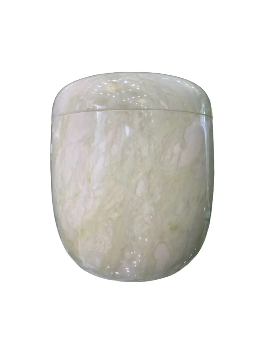 芙蓉玉 典藏款 骨灰罐實品照片,商品編號 URN-0135