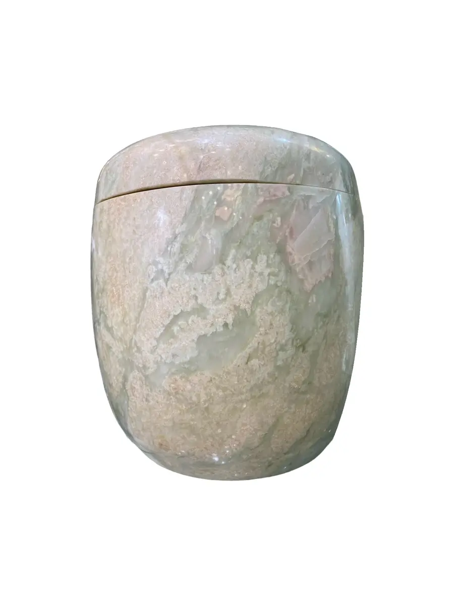 芙蓉玉 典藏款 骨灰罐實品照片,商品編號 URN-0136