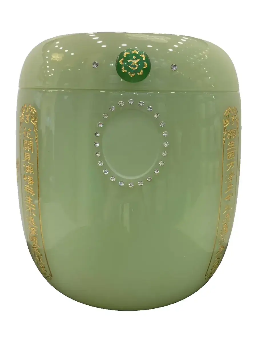 URN-0016 青琉璃 實品照片,角度 2