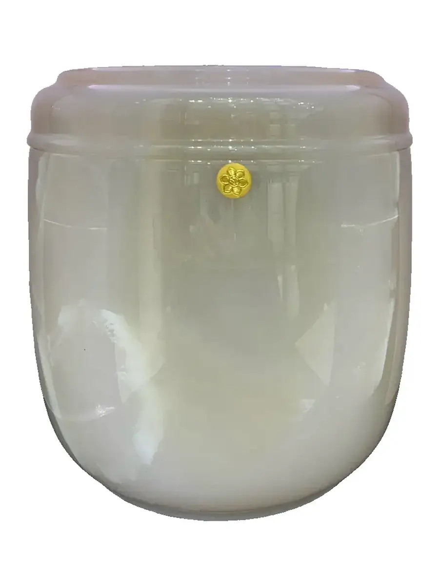 URN-0080 羊脂白 實品照片,角度 1