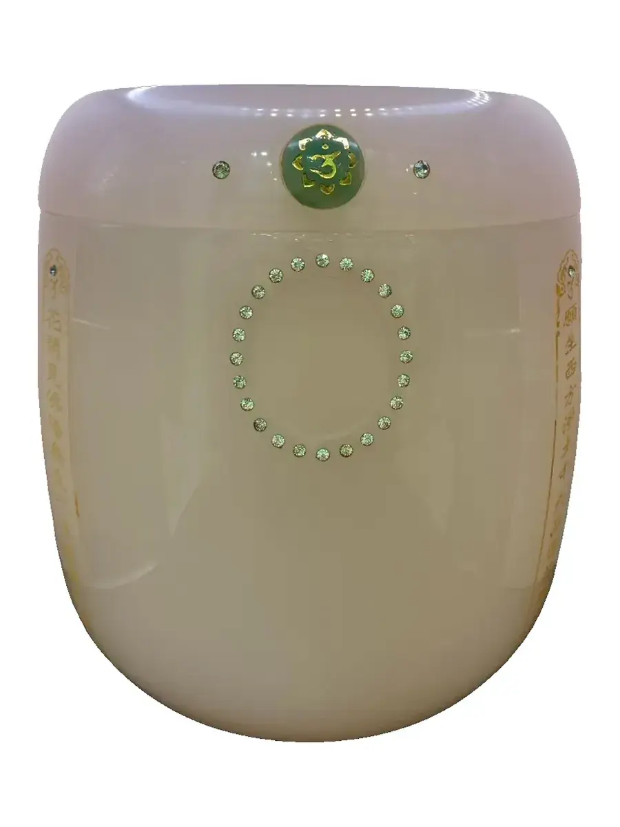 URN-0103 粉琉璃 實品照片,角度 1