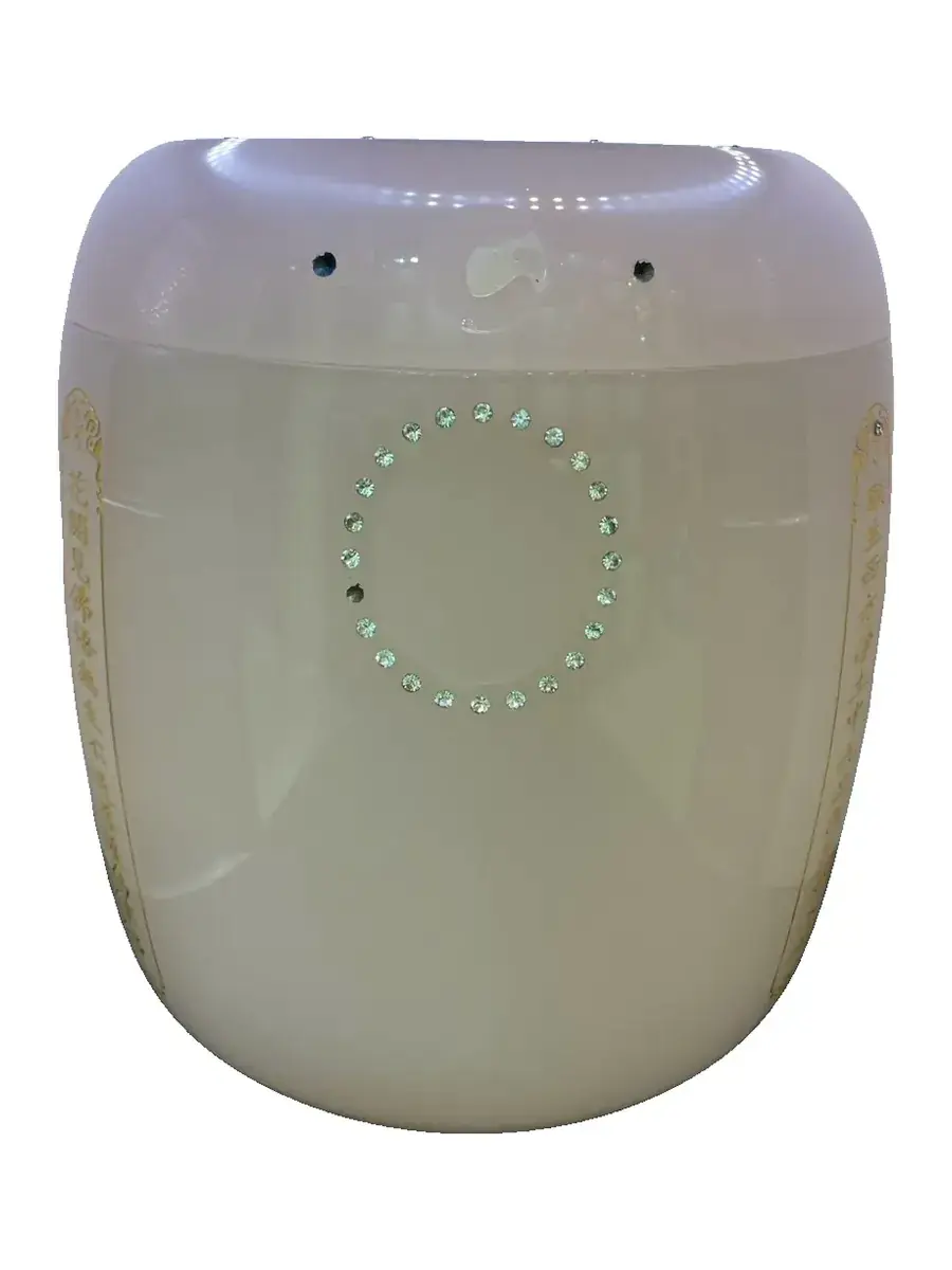 URN-0104 粉琉璃 實品照片,角度 1